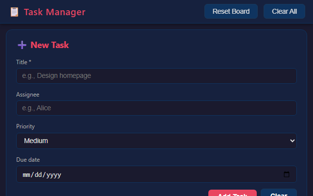 Kanban Board